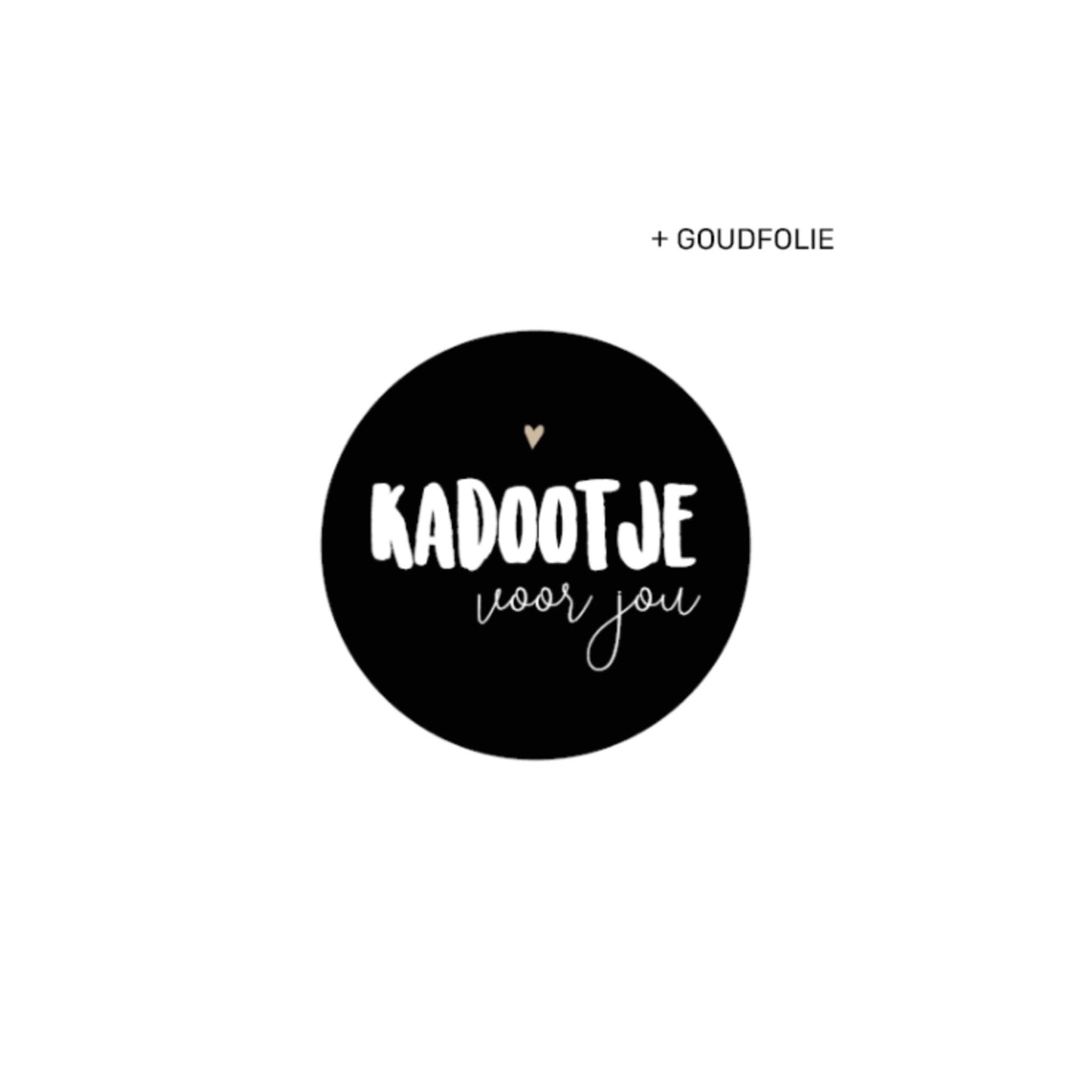 Cadeaustickers | kadootje voor jou (10 stuks)