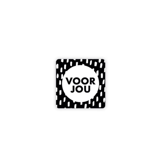 Cadeaustickers | voor jou (10 stuks)